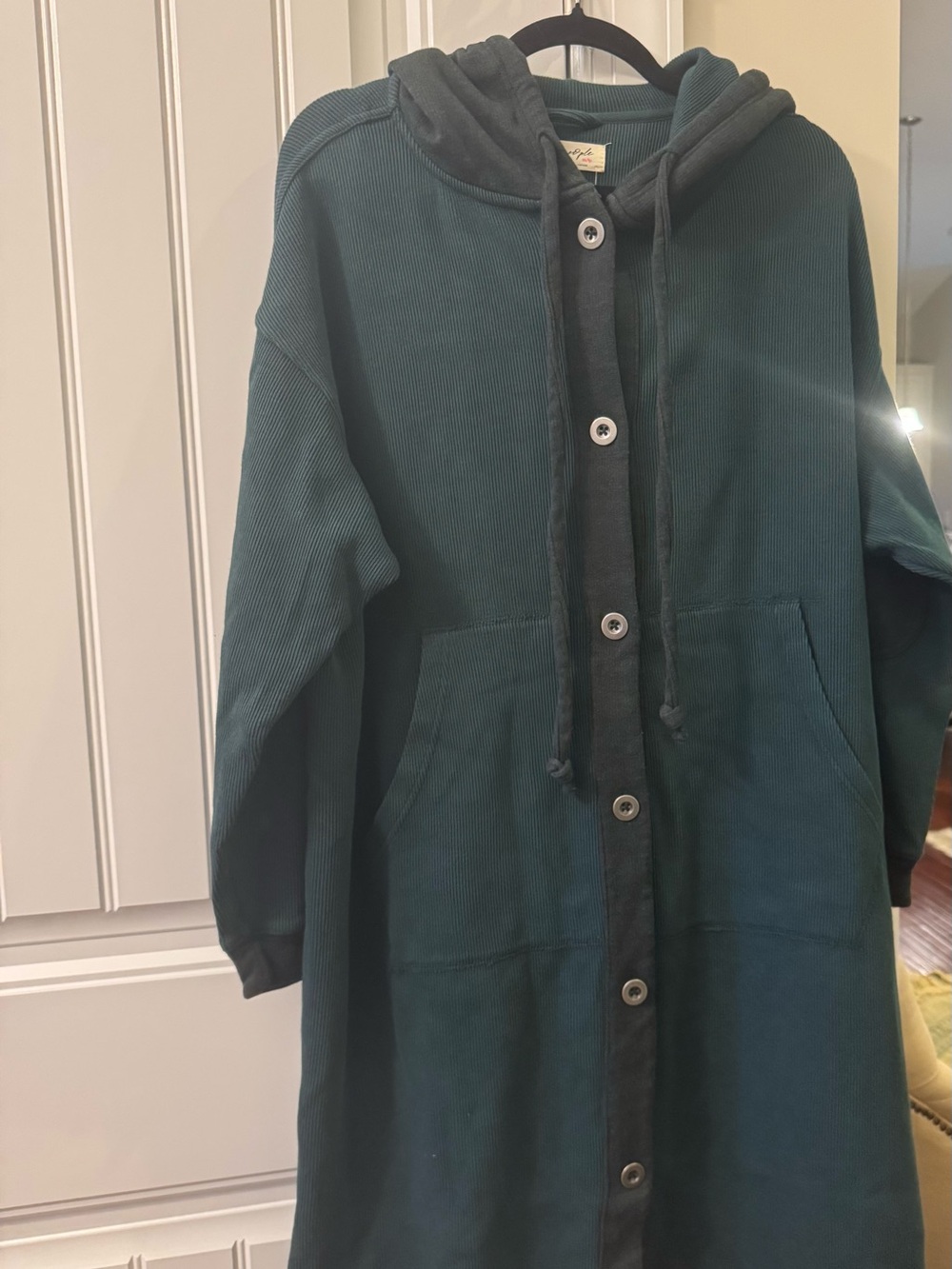 Free People Tomorrow's sweatshirt cardigan